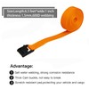 Lashing Strap Short Orange 1" x 6.5 ft, Cam Buckle