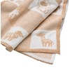 Soft Chenille Jacquard Baby Blanket, Jungle Animals, 30 in. x