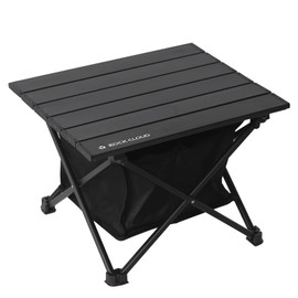 ROCK CLOUD Upgraded Portable Camping Table Ultralight Aluminum Camp Table Folding Beach Table with Storage Bag for Camping Hiking Backpacking Outdoor Picnic