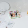 Moosy Life AB66 Aurora Borealis 装飾ミラートレイ 香水フレグランスジュエリー用 7x7x1.5インチ