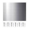 30" x 24" Stainless Steel Backsplash - Backsplash for Kitchen