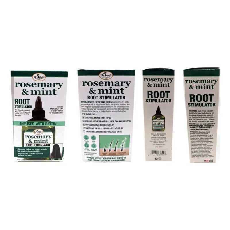 Tratamiento Para El Crecimiento Del Cabello Difeel, Aceite D