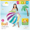 Intex Jumbo Inflatable Ball with Colorful Dot Pattern, Multi, 42"