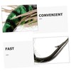 CORHAD 10pcs High-Realism Bionic Fishing Hooks for Bass and Trout
