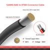 ELFCULB 12AWG XT60i to SAE Adapter Extension Cable with SAE