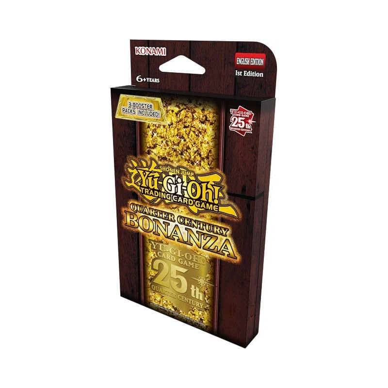 Yu-Gi-Oh! Quarter Century Bonanza 3-Pack Booster Tuckbox