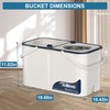 Gen 1 Large-Capacity Spin Mop and Bucket – for Big