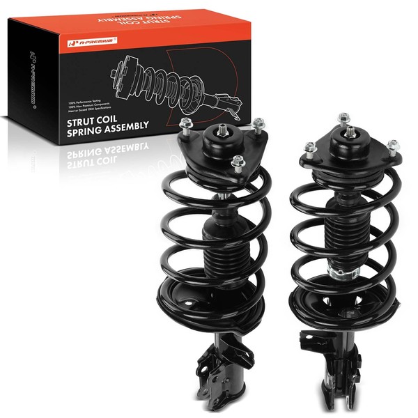 A-Premium Front Driver and Passenger Side Pair (2) Complete Strut