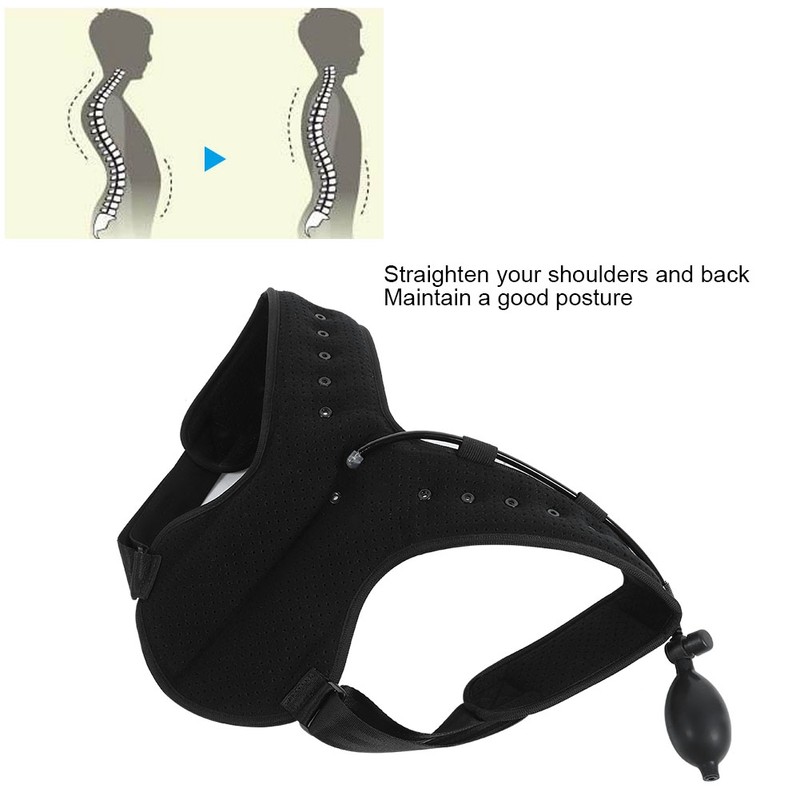 Posture Corrector Breathable Back Support Adjustable Unisex Shoulder Brace Straightener
