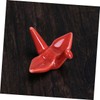 Housoutil Ceramic Chopstick Pillow Holder 12 Pcs Crane Chopsticks Rest