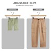 Nature Smile Deluxe Wooden Pants Hangers,Solid Rubber Wood Jeans Skirt