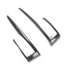 TEAMWILL 1Set Black Interior Gear Shift Box Strip Cover Trim