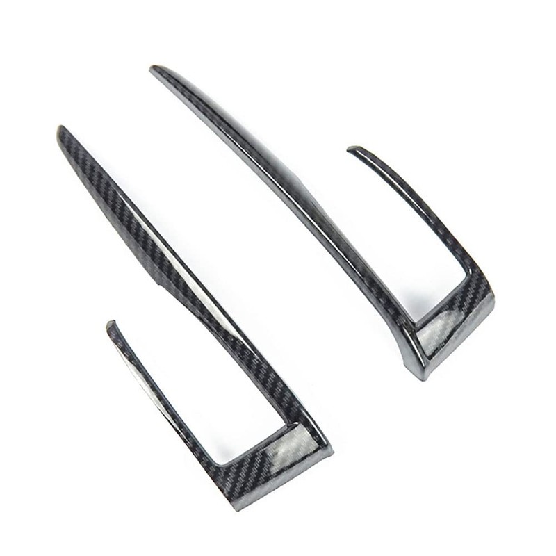 TEAMWILL 1Set Black Interior Gear Shift Box Strip Cover Trim