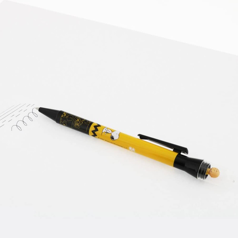Sunstar Stationery S4649230 Snoopy Permanent Ballpoint Pen, Round Dome Pen,
