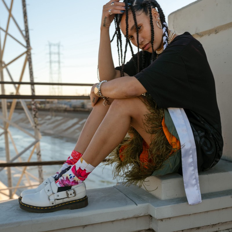 Stance Men's ICON QUARTER 3 PACK Socks, WHITE (01001)