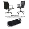 4Pcs Chair Arm Rest Pads Covers Soft Foam Adjustable Strap