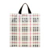 AIMALL 50-Pack Reusable Plastic Tote Bags, Durable Shopping Bags with