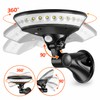 Solar Motion Sensor Wall Light for Outdoor Lighting – 360°