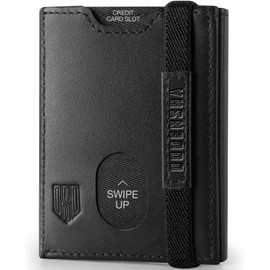 Tomylv Slim Wallet for Men,Genuine Leather Minimalist Wallet for Mens
