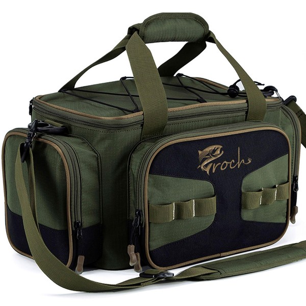Fishing Tackle Bag for Fishing Accessories, Ideal for Shoulder or Crossbody Wear