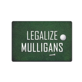 JP's Parcels Tin Signs Man Cave Décor - Metal Sign 12 x 8 in. Legalize Mulligans