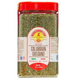 TUTTOCALABRIA, Dried Calabrian Oregano, Italian Seasoning, Shaker, 2.8 oz (80g) Medium Size Pack All Natural, Non-GMO, Product of Italy