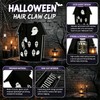 Halloween Ghost Claw Clip, Ghost Haunted House Shape Hair Clips