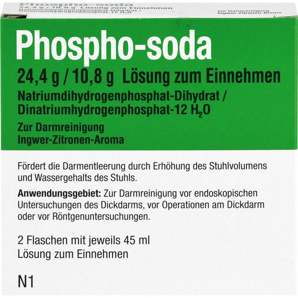 Phospho-soda 24,4 g/10,8 g Lösung zum Einnehmen, 2X45 ml LSE