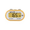 Taylor Termómetro Digital Compacto Impermeable, LCD Retroiluminado Ámbar, HOLD