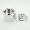 Flashpower Steering Wheel Adapter 6 bolt Boss Kit Polished Compatible