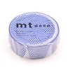 Kamoi Masking Tape mt 1P Border & Circle MT01D437 Blue