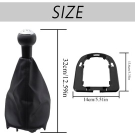 MangWany Gear Knob Complete Set 5 Gears for 307 308 607 608 Picasso C3 C4 C5