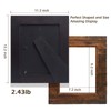 Eosglac Wooden Picture Frame 8x10 inch, Wood Plank Design with