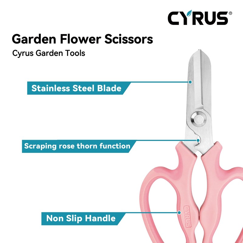 CYRUS Garden Shears Flower Shears