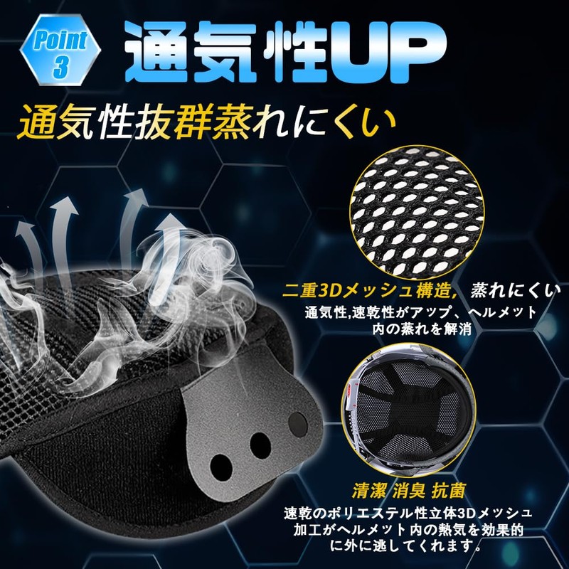 (Supervised by Architects, Sweat Absorption and Size Up) Helmet, Inner