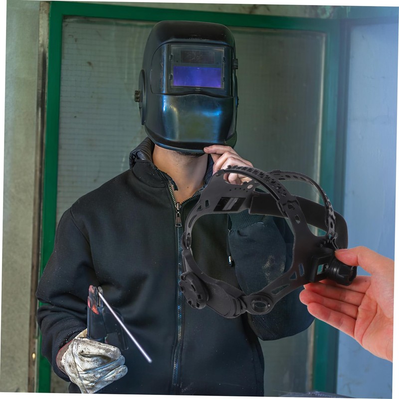 iplusmile Adjustable Welding Helmet Headgear Sweatband and Comfortable Welding Hood