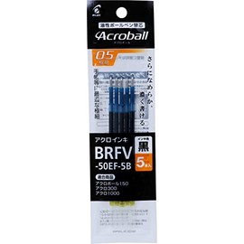 PILOT Acro Ball Refills 5 Pack 05 B BRFV-50EF-5B