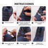 Agujetas Elásticas. Cordones Niños Y Adultos 5 Pares