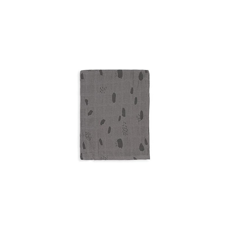 Jollein 536-848-65347 Hydrophilic Face Cloths Hydrophilic Spot Storm Grey Pack