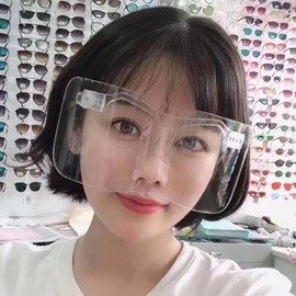 Clear Goggle Mask Face Shield for Protection A Type 2ea