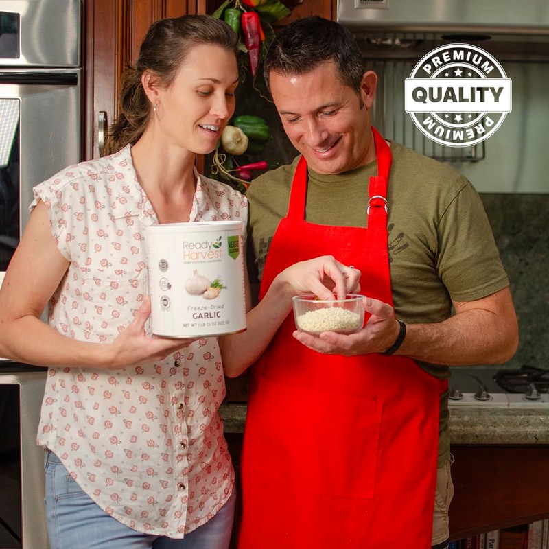 Ready Harvest Freeze Dried Food - Garlic | Emergency Food