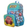 Kirby 5-Piece Set: 16 Backpack, Lunchbox, Utility Case, Rubber Keychain,