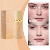 2PC Foundation 4 In 1, Base de Maquillaje Alta Cobertura,