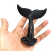 NSBELL 4PCS Whale Tail Cast Iron Wall Hook