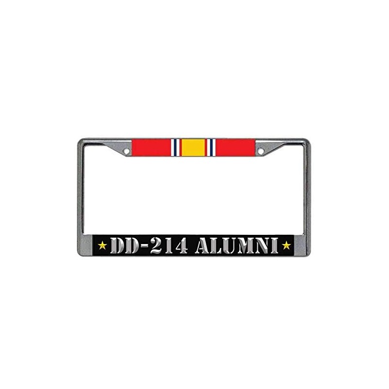 VetFriends.com US Veteran License Plate Frame with DD-214 Alumni and