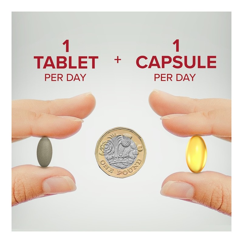 Seven Seas Omega-3 & Multivitamins Woman 50+ 30 Tablets &