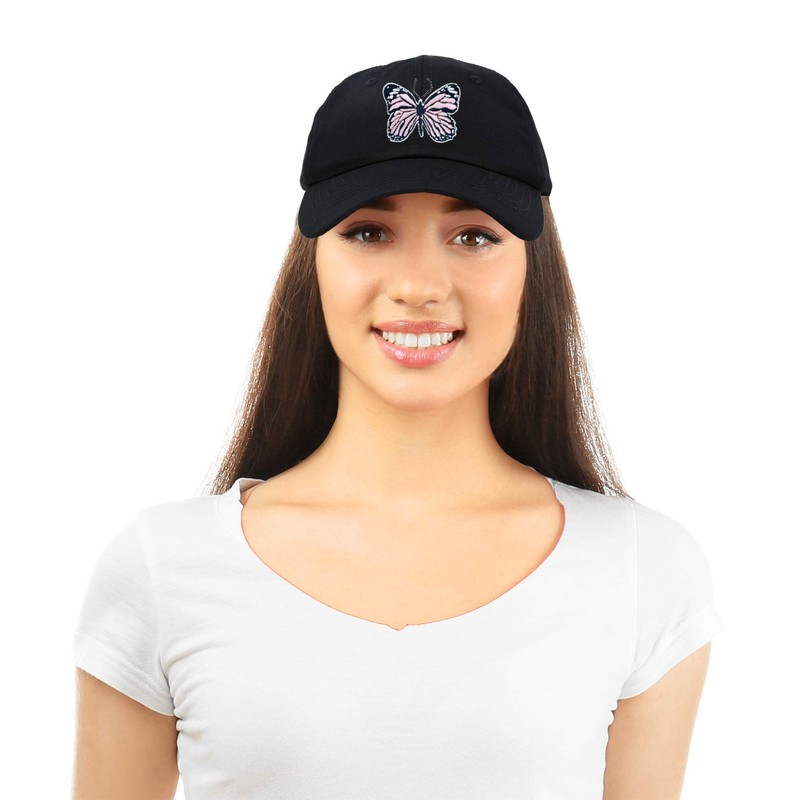 Dalix - Gorro de mujer con diseño de mariposas, color