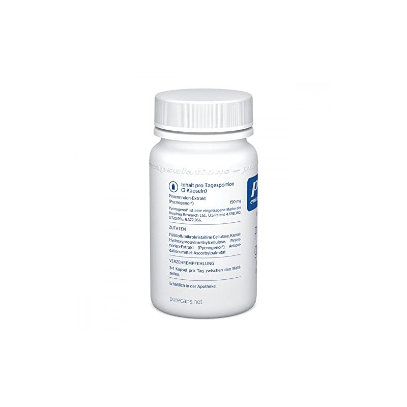 Pure Pycnogenol® (50 mg) 60 Capsules