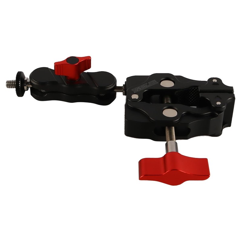 Laroal Action Camera Super Clamp Multi-Functional Ball Head Clamp Magic