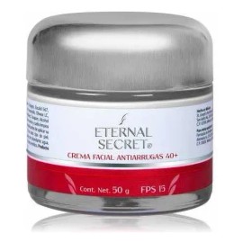 Crema Facial Antiarrugas 40 Aos Eternal Secret Momento de aplicacin DaNoche Tipo de piel Todo tipo de piel                                            